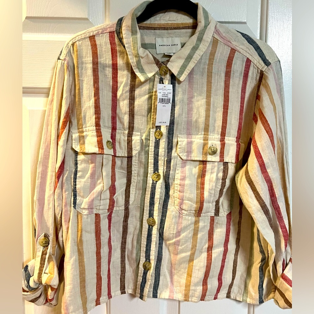 NEW American Eagle Ladies Shirt Size Large